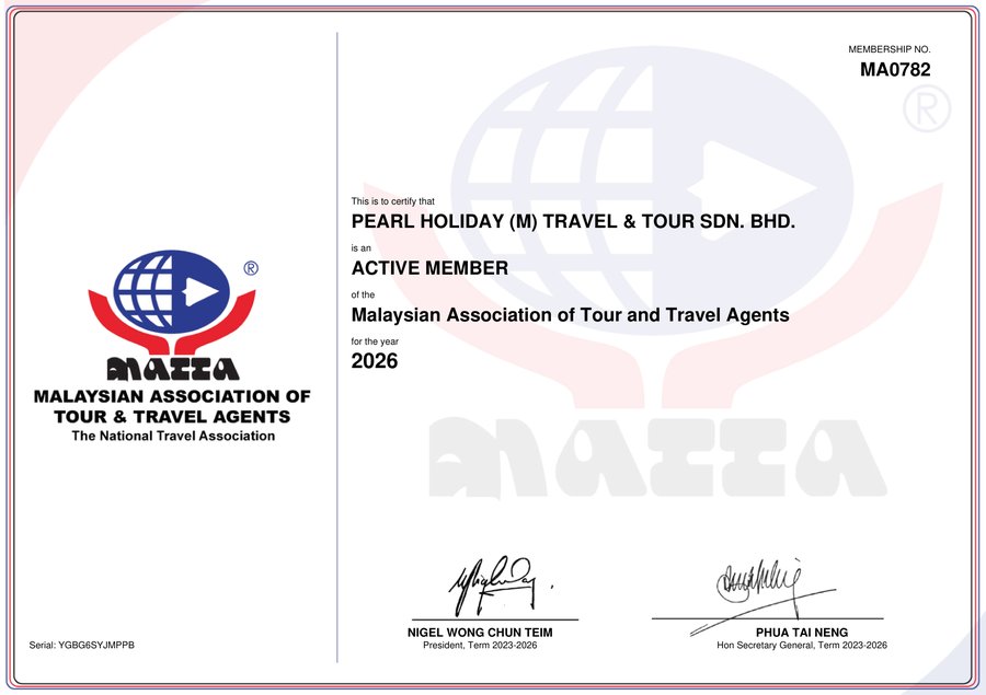 MATTA Active Member Certificate
